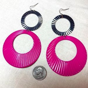 Retro Vintage hoop earrings with hoops